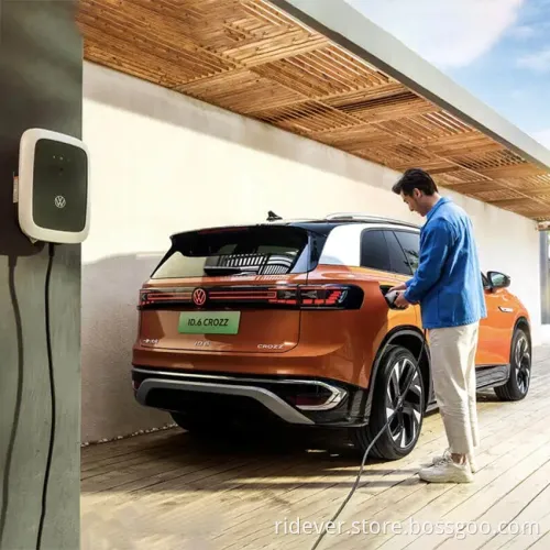 Ridever SUV ID6 Crozz Passenger Used VW Electric Car Battery EV Cars Long Range 600km Left Hand Drive New Energy Car 0km Made in China in Stock Electrical